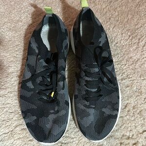 Camo tennis shoes only worn twice like new bundle 3 or 4 for 50.00.Comfortable